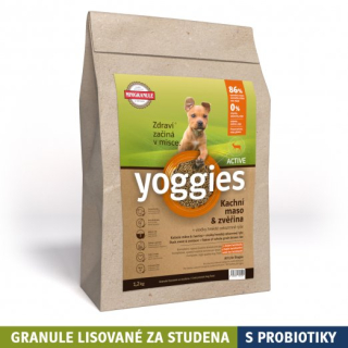 YOGGIES minigranule kachna+zvěřina 2 kg