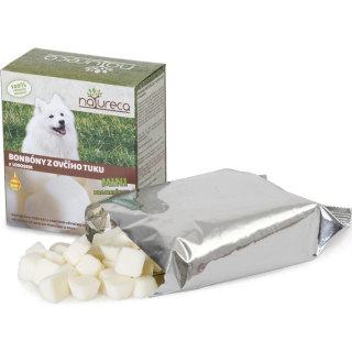 Bonbony z OVČÍHO TUKU s lososem 250 g MINI