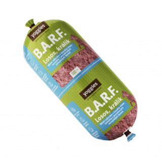 YOGGIES B.A.R.F. Losos a králík s probiotiky 1300g