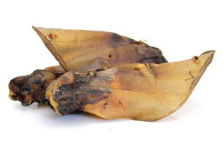 sušené UCHO HOVĚZÍ 10 ks