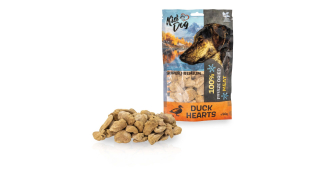KIDDOG 100% kachní srdíčka sušená mrazem 50 g