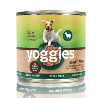 YOGGIES jehněčí konzerva s bramborem a karotkou 800 g
