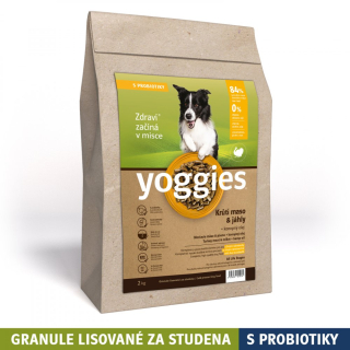 YOGGIES granule krůtí s jáhly 2 kg