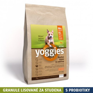 YOGGIES granule kachna+zvěřina 5 kg
