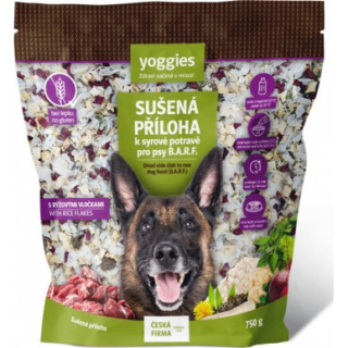 YOGGIES Sušená příloha s rýžovými vločkami 750 g
