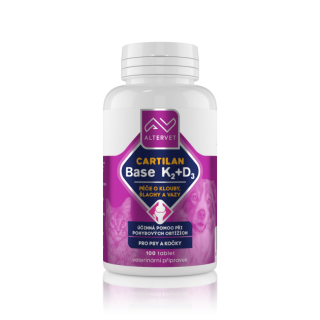 CARTILAN Base K2+D3 senior 100 tbl