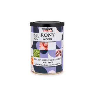 RONY MONO kuřecí s mrkví a hráškem 400 g