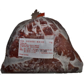 HOVĚZÍ MASO kusové 1 kg