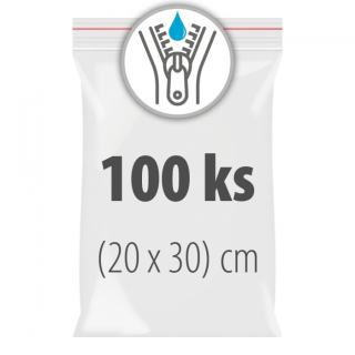 SÁČKY zipové 20 x 30 cm/100 ks