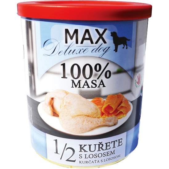 MAX 1/2 kuře s lososem 800 g