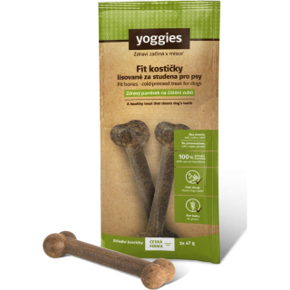 YOGGIES FIT kostička pro psy 2x47 g